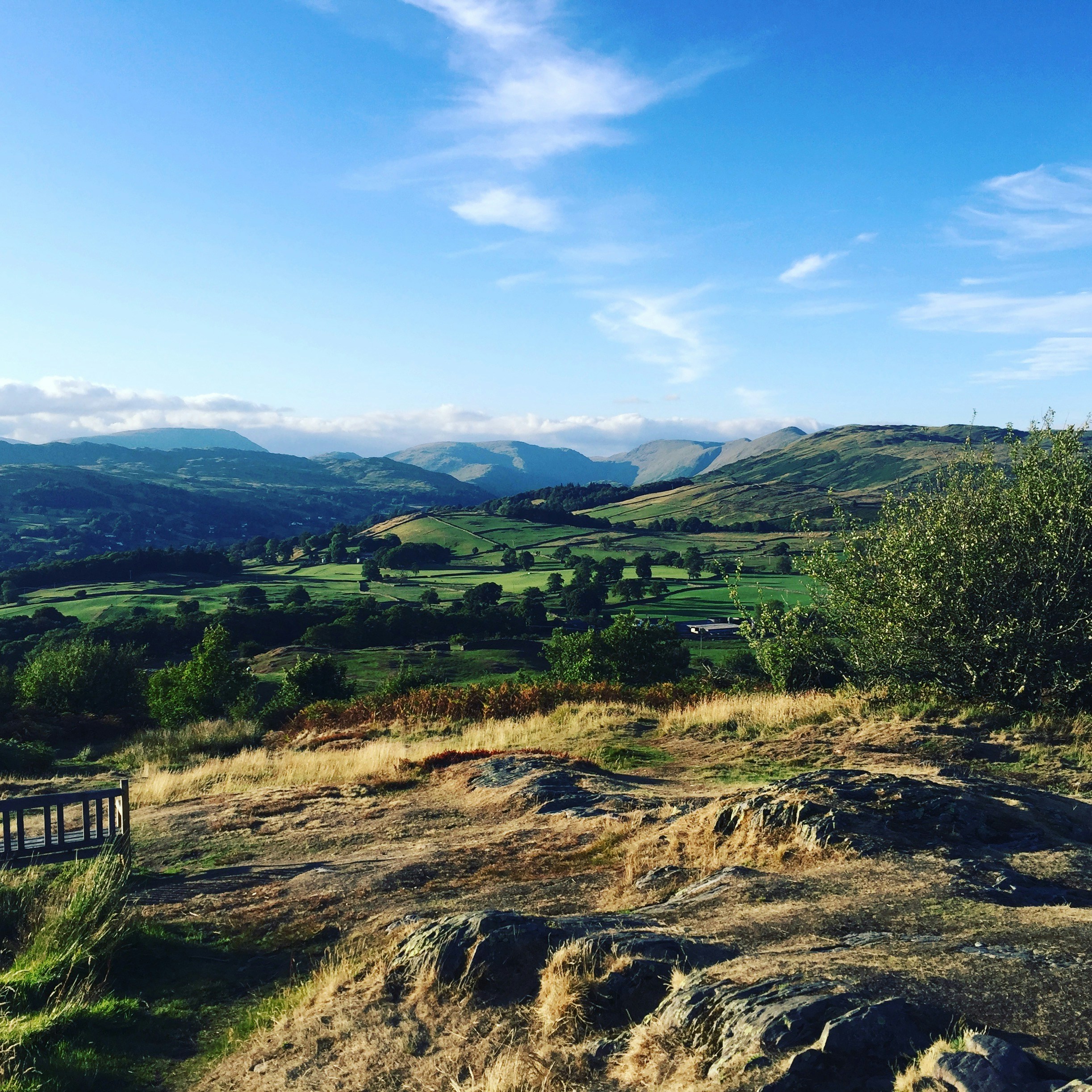 Rolling hills of the Lake District